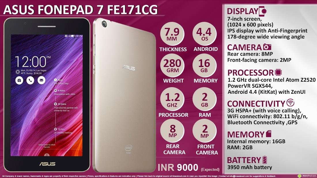 ASUS Fonepad 7 FE171CG