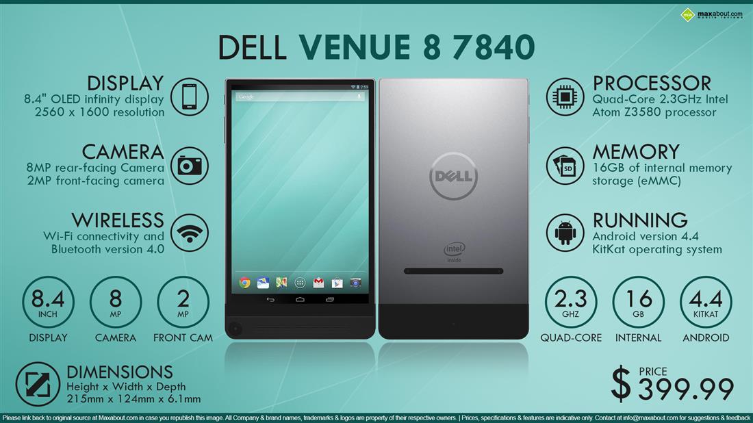 Dell Venue 8 7840
