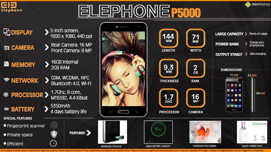 Elephone P5000