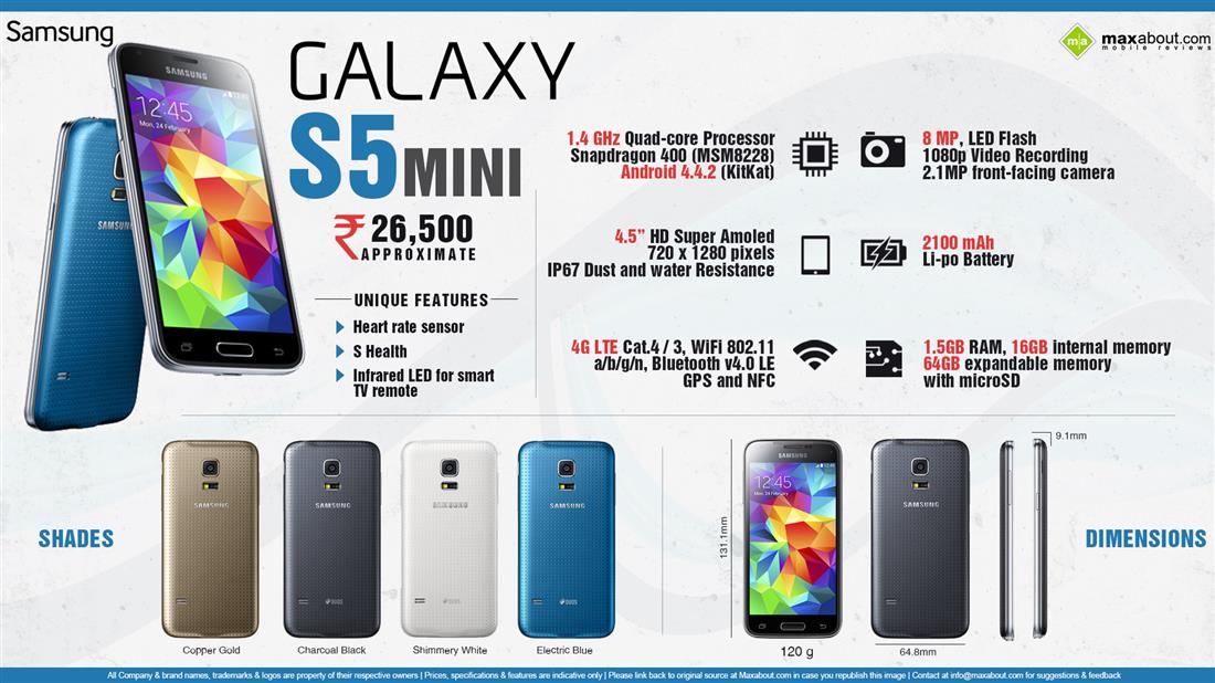 Samsung Galaxy S5 Mini