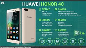 Huawei Honor 4C infographic