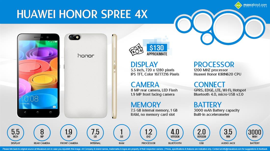 Huawei Honor Spree 4X