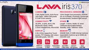 Lava Iris 370 infographic