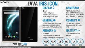 Lava Iris Icon infographic