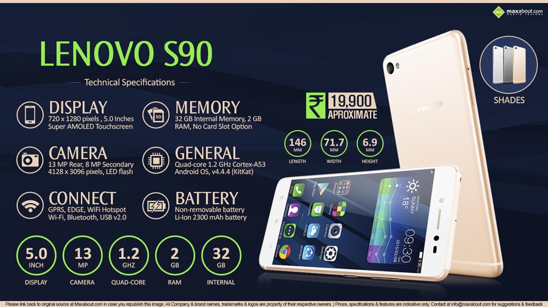 Lenovo S90 Sisley