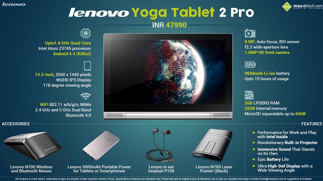 Lenovo Yoga Tablet 2 Pro