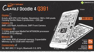 Micromax Canvas Doodle 4 Q391 infographic