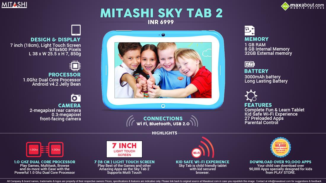 Mitashi Sky Tab 2