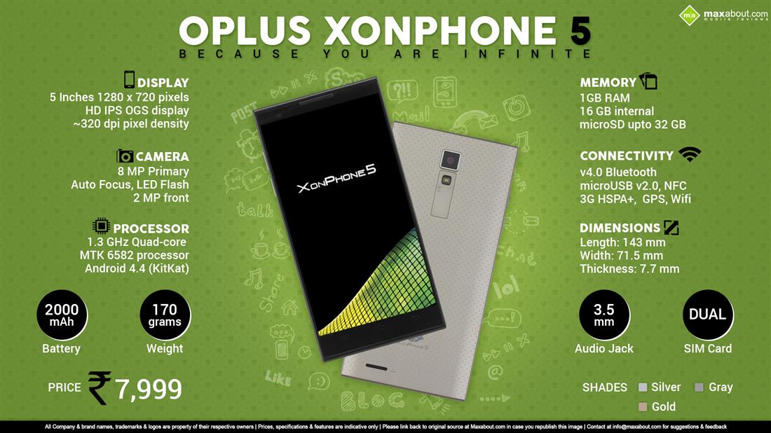 Oplus XonPhone 5