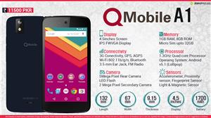 QMobile A1 Android One infographic