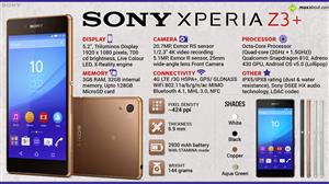 Sony Xperia Z3+ infographic