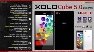 Xolo Cube 5.0 (2GB RAM) infographic