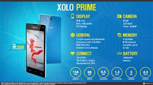 Xolo Prime infographic