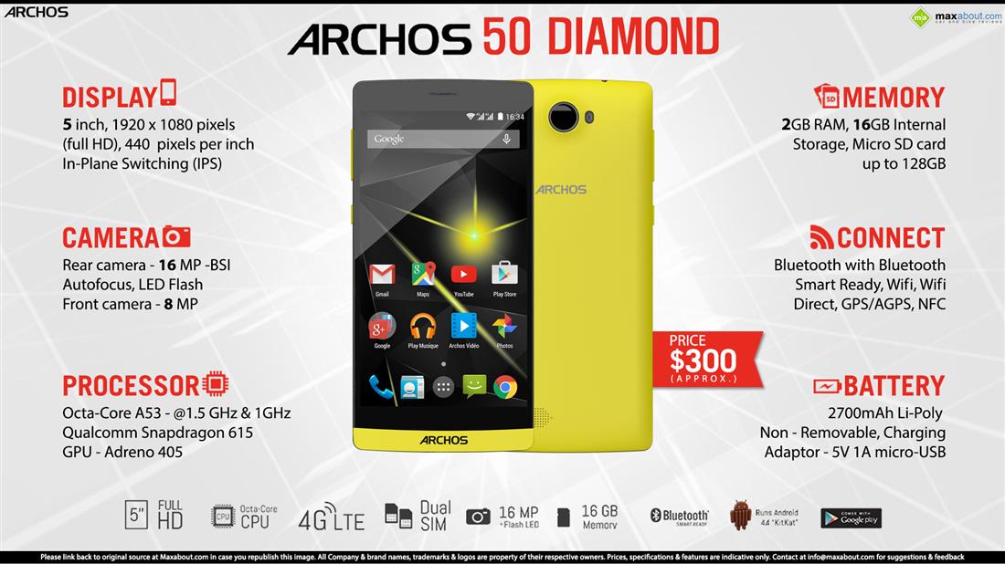 Archos 50 Diamond