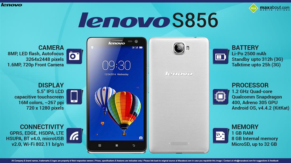 Lenovo S856