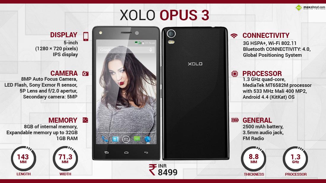 XOLO Opus 3