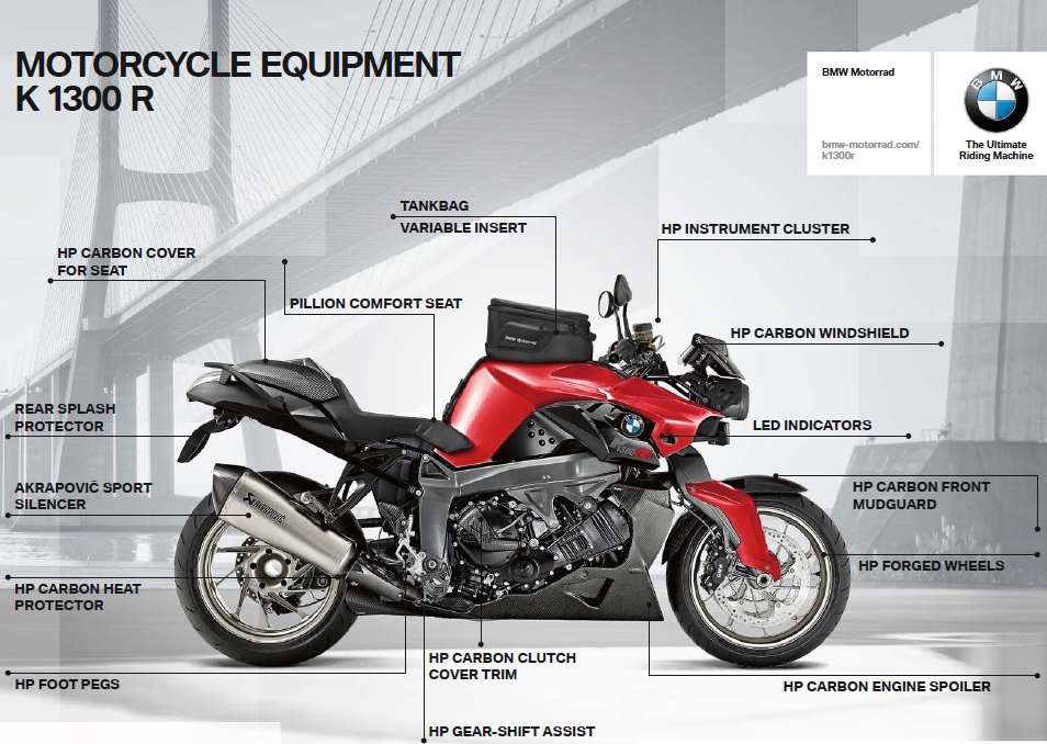 Bmw k1300r accessories #6