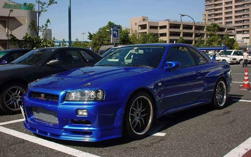 Nissan skyline gtr r34 length #7