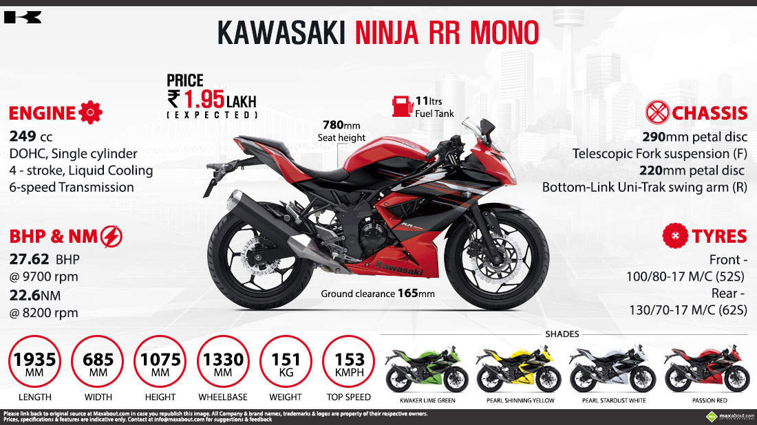 Kawasaki Ninja RR Mono Racy Super Lightweight Ninja