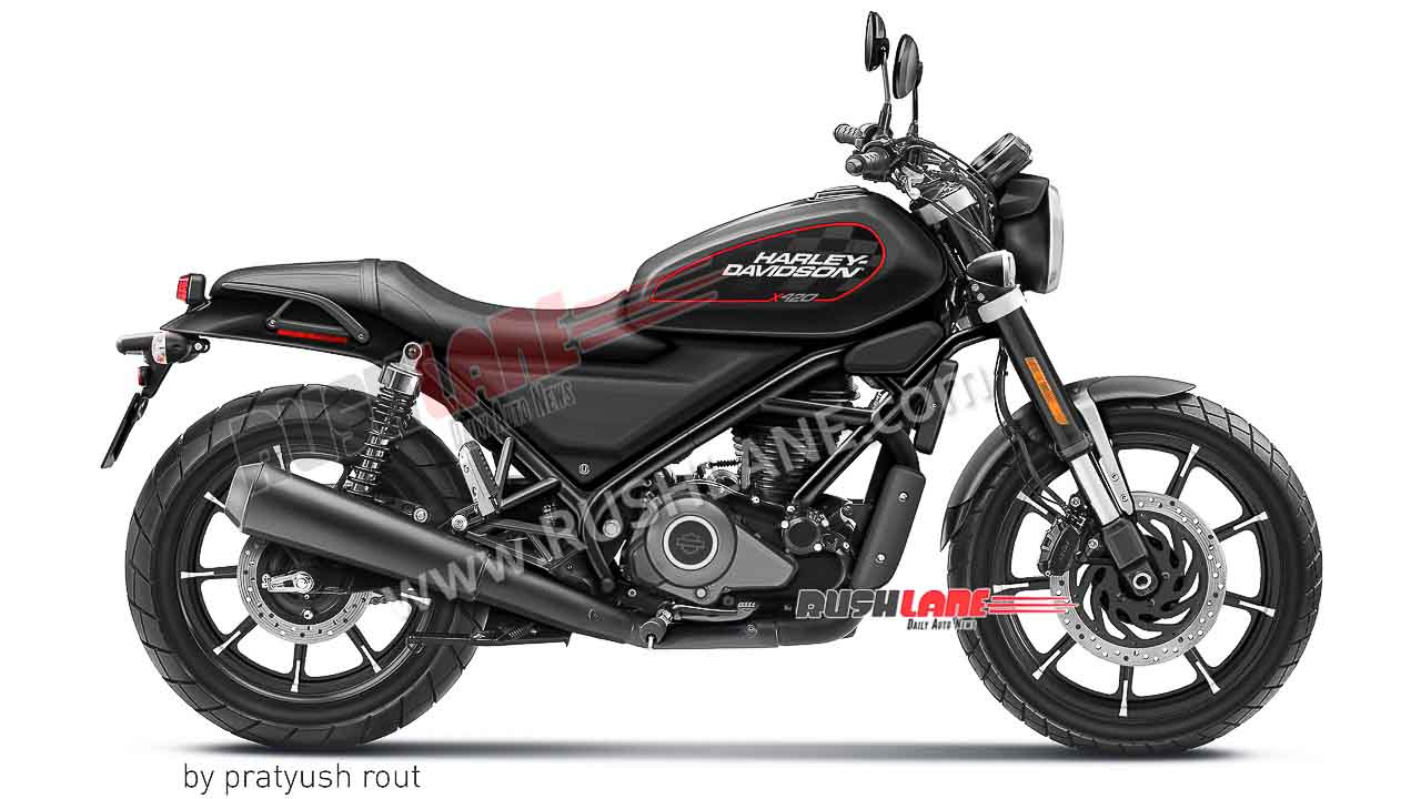 420cc Hero-Harley Cruiser Motorcycle Colour Options Rendered - image
