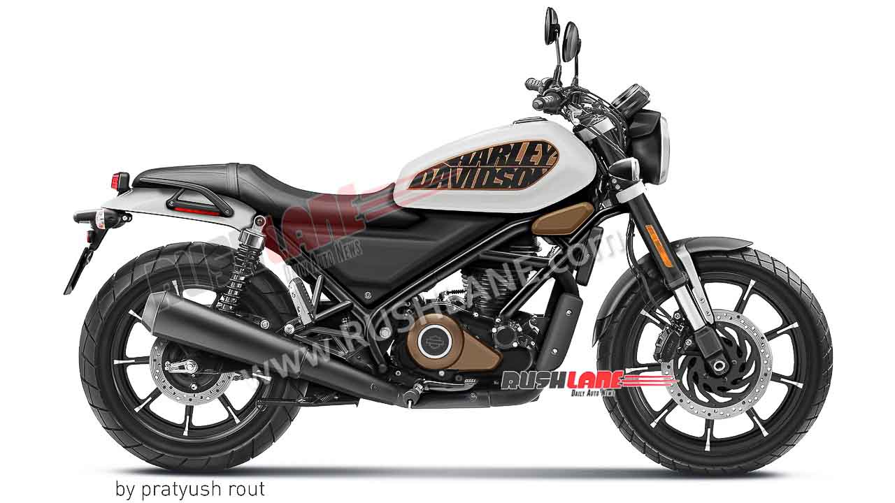 420cc Hero-Harley Cruiser Motorcycle Colour Options Rendered - landscape