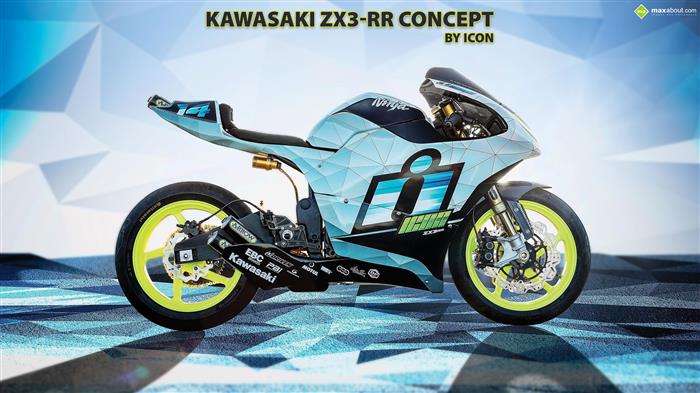 Kawasaki ZX3-RR Concept by ICON