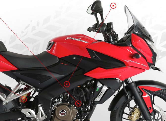 Bajaj Pulsar AS200 Side Fairing