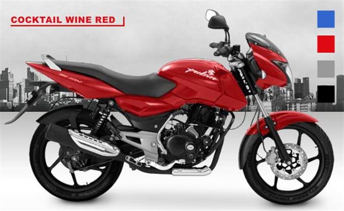 Red Bajaj Pulsar 150 New Model