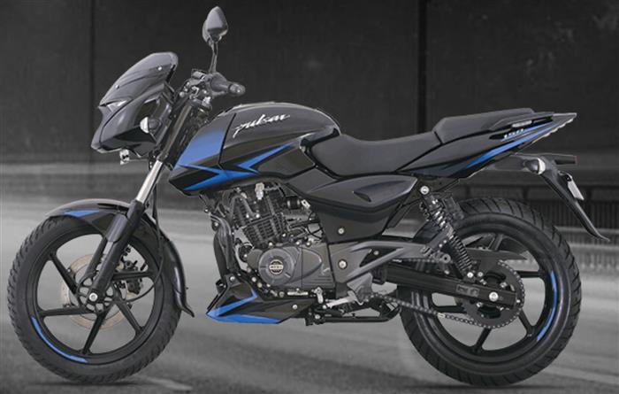 Black blue deals pulsar 150