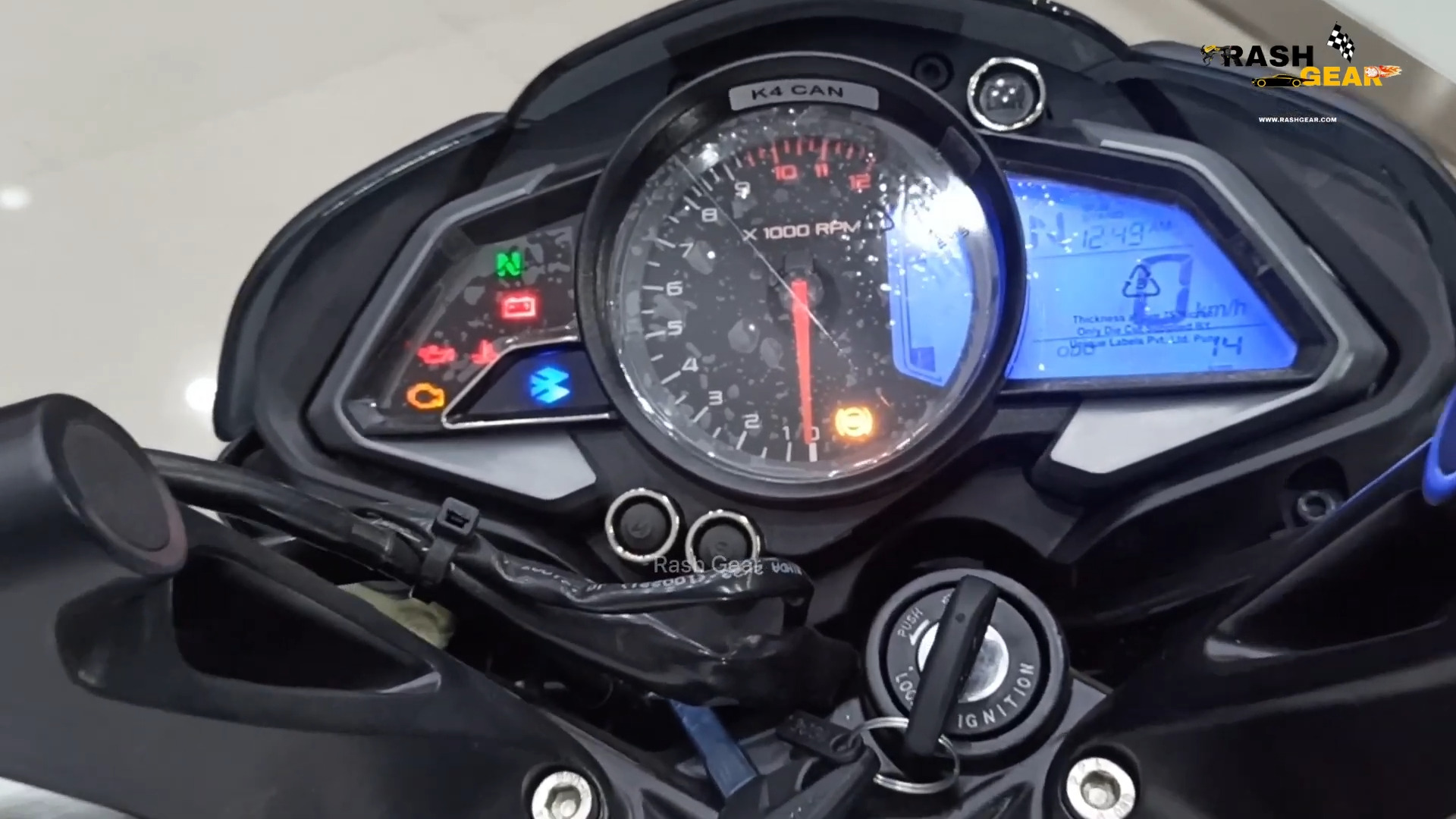 2023 Bajaj Pulsar NS200 Fully Leaked Ahead of Launch in India - close-up