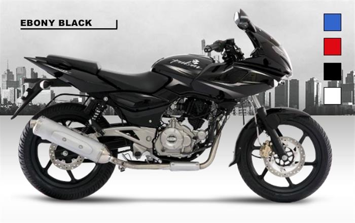 Bajaj Pulsar 220 F Ebony Black