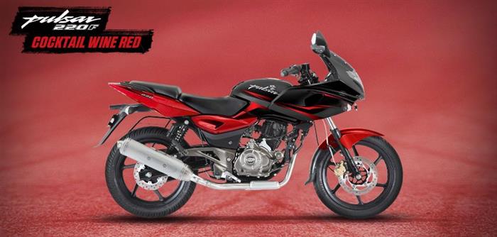 Pulsar 220 red sale