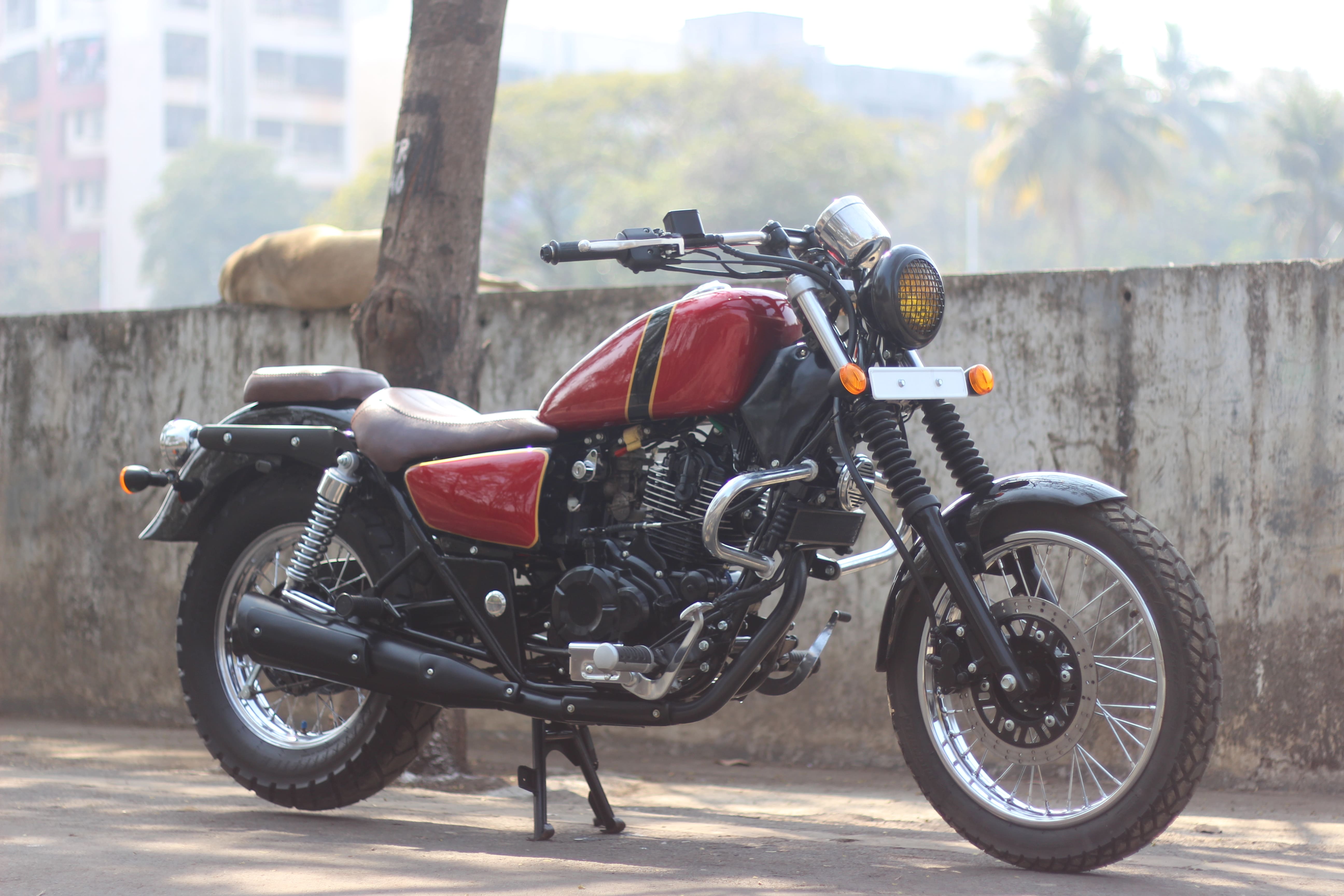 Jedi Avenger Cruise 1 - Meet Perfectly-Modified Bajaj Avenger Cruiser Motorcycle by JEDI Customs Jedi Avenger Cruise 1