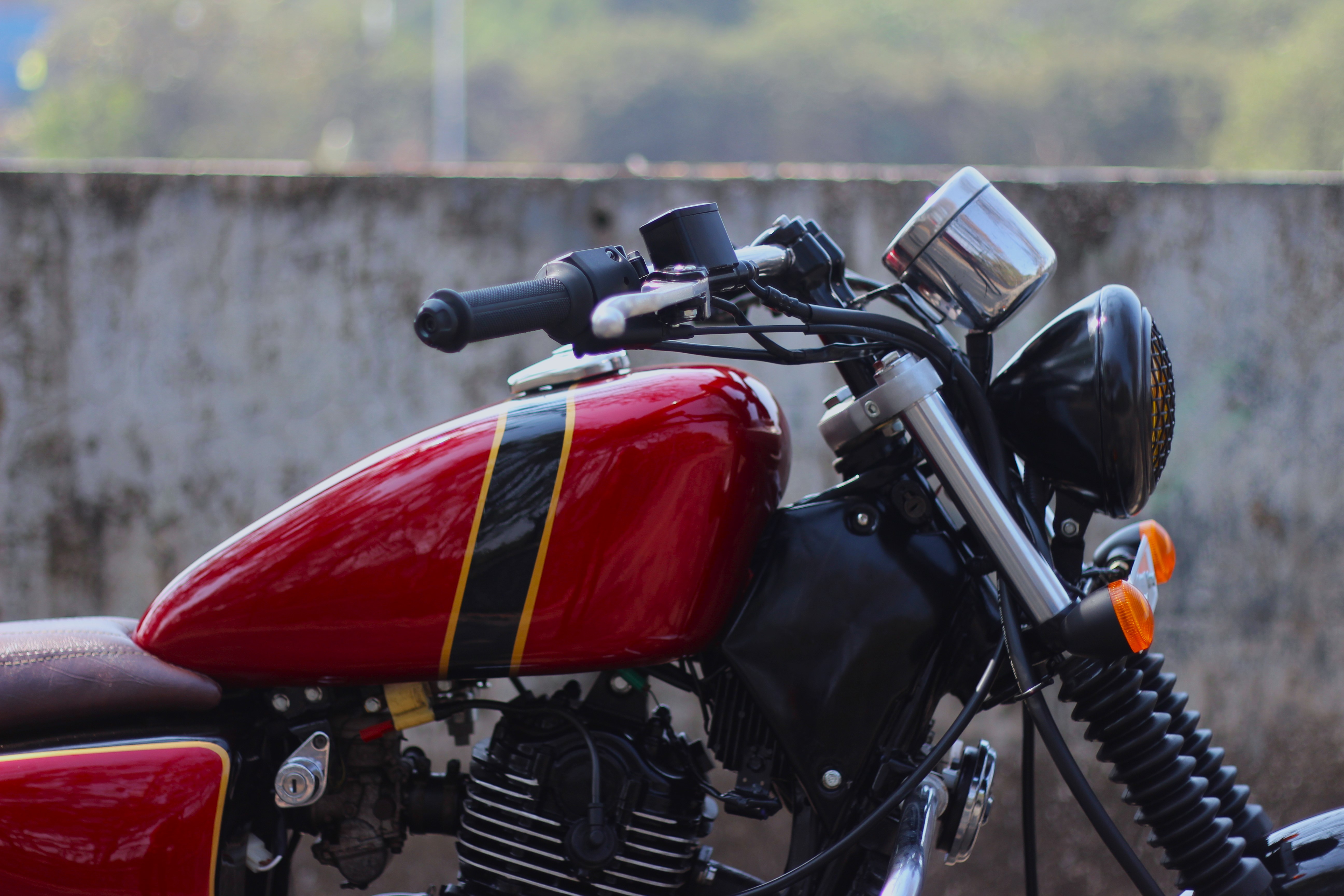 Meet Perfectly-Modified Bajaj Avenger Cruiser Motorcycle by JEDI Customs - back