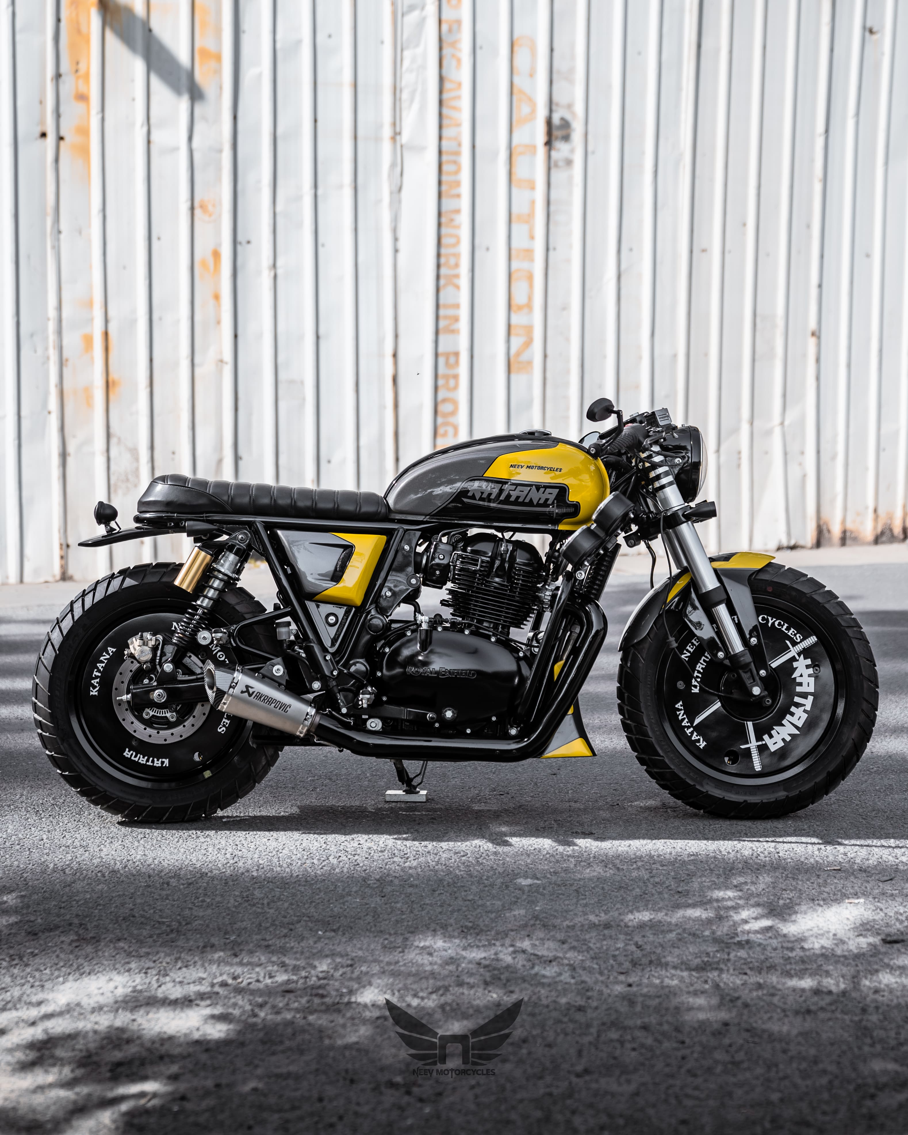 Neev Royal Enfield KATANA 650 Revealed - Details and High-Res Photos - wide