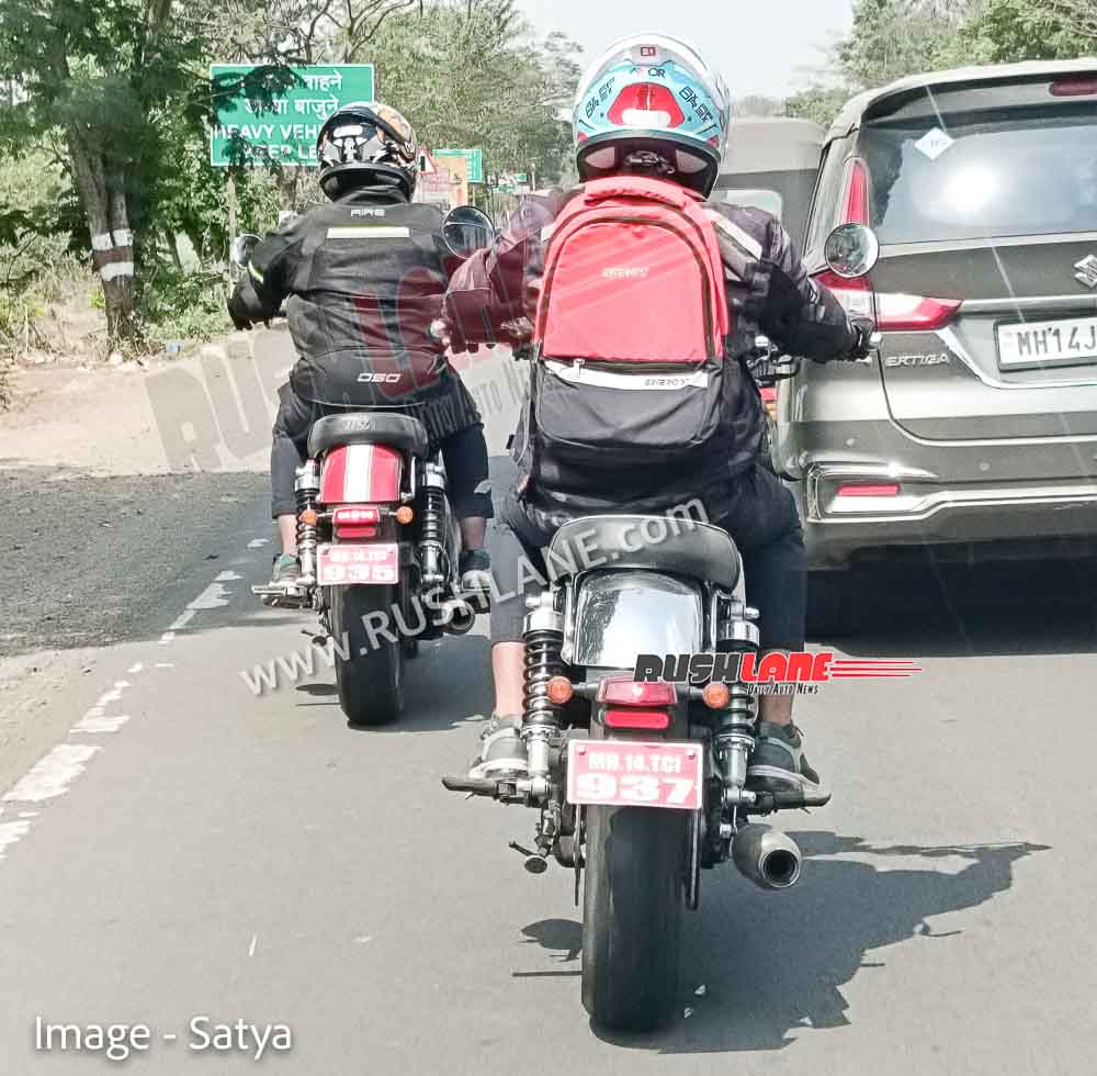 650cc BSA Motorcycle Spotted Testing in India; To Rival RE 650 Twins - wide