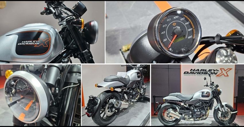 Live Photos of New Harley-Davidson X500 Cruiser Motorcycle