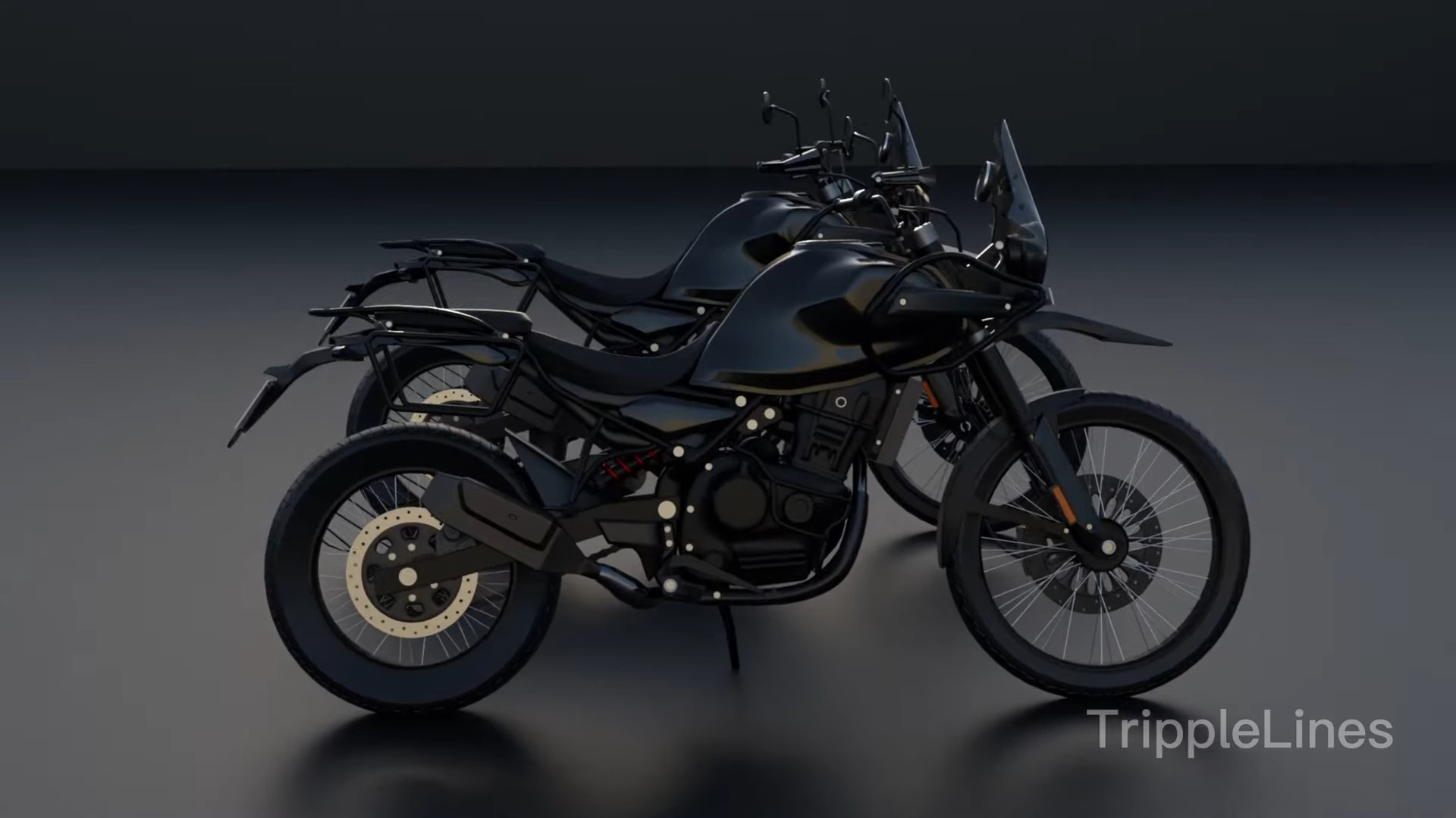 Royal Enfield Himalayan 450 Design Fully Revealed Via 3D Renderings - photograph