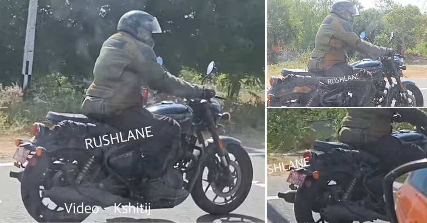 Production-Ready Royal Enfield Shotgun 650 Spotted - Launch Soon