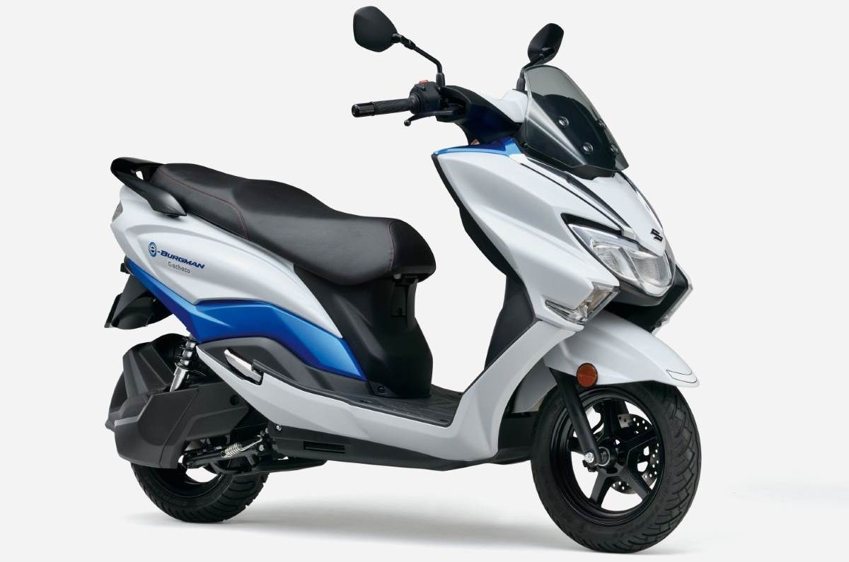 Suzuki Burgman Electric Scooter Revealed; Features Swappable Battery - picture