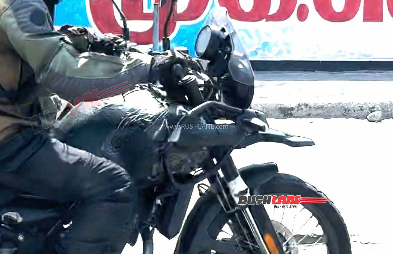 Royal Enfield Himalayan 450 Spotted Again - Fresh Photos - view