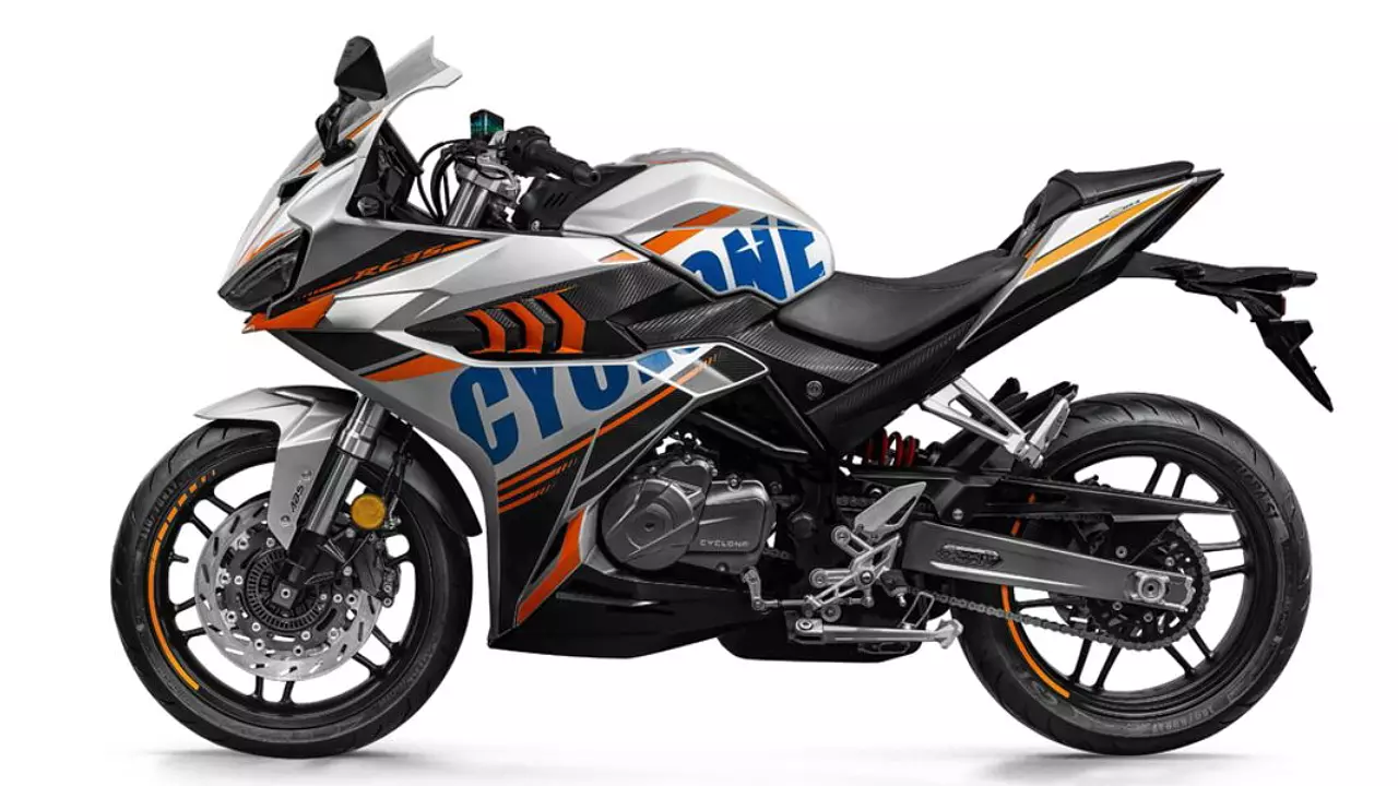 Cyclone RC 401 R Sportbike Makes Official Debut - KTM RC 390 Rival - portrait