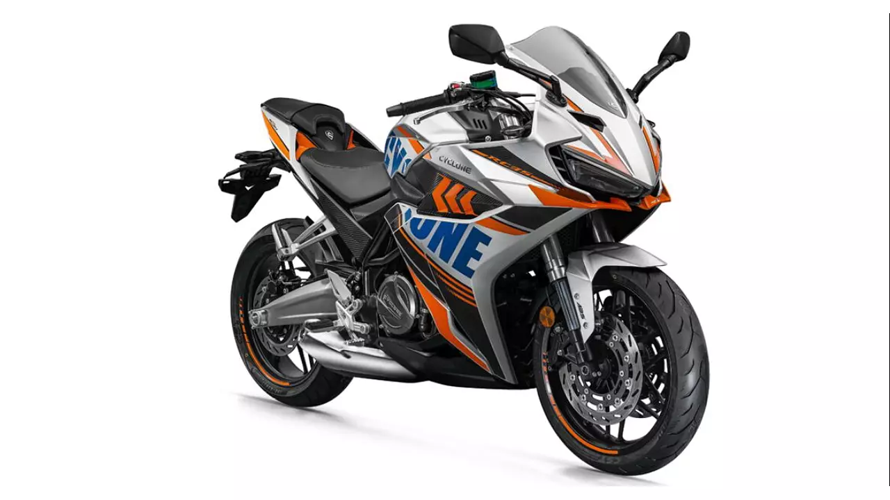 Cyclone RC 401 R Sportbike Makes Official Debut - KTM RC 390 Rival - background