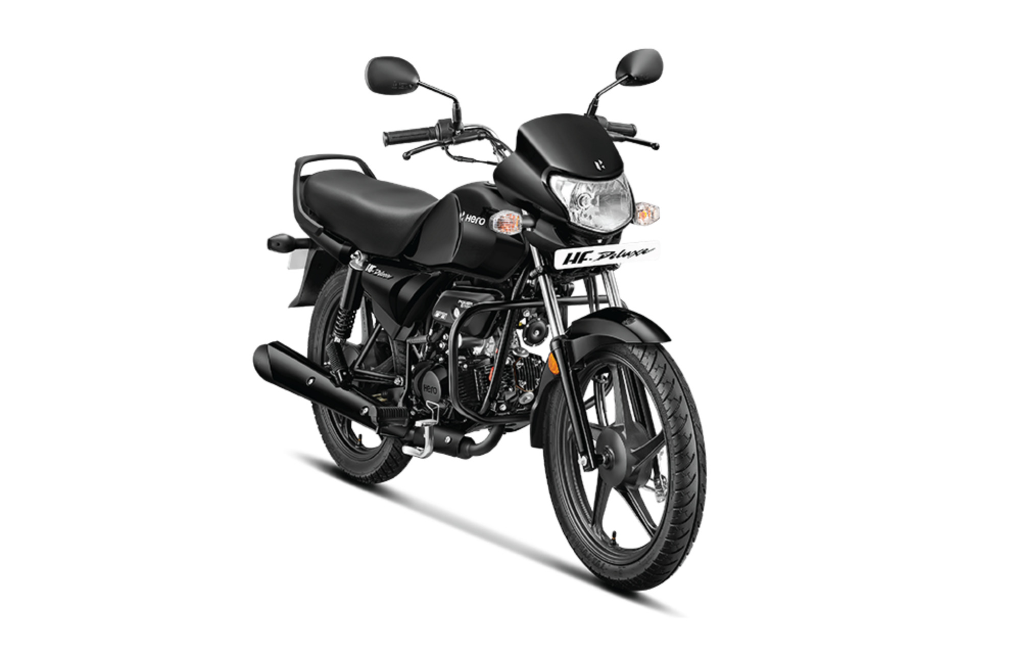New All-Black Hero HF Deluxe Launched in India at Rs 60,760 - left