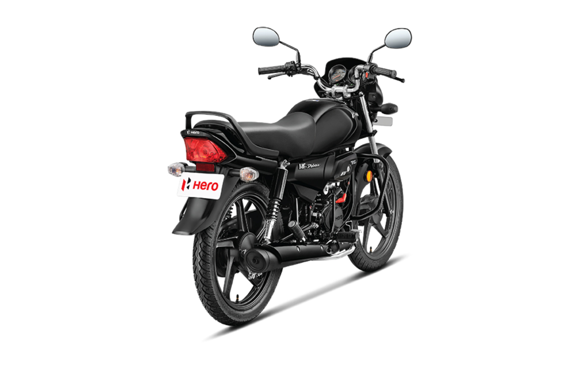 New All-Black Hero HF Deluxe Launched in India at Rs 60,760 - angle