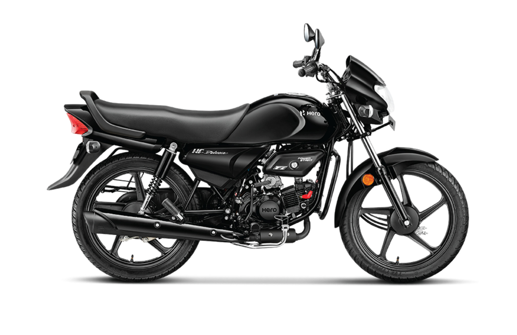New All-Black Hero HF Deluxe Launched in India at Rs 60,760 - back