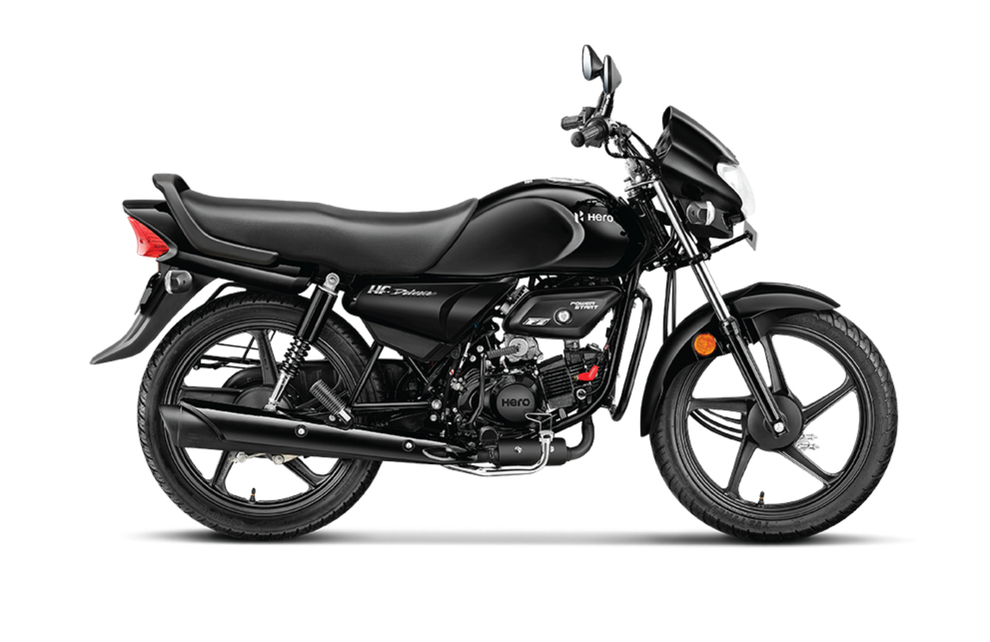 New All Black Hero HF Deluxe Launched in India at Rs 60 760