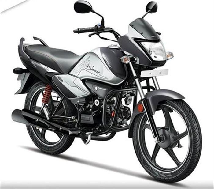 Hero Splendor iSmart 3 Quarter Front White