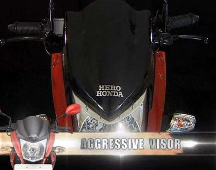 Hero hunk 2024 headlight visor