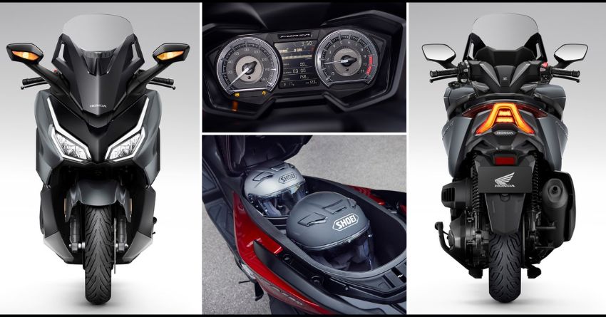 Honda Forza 350 Premium Maxi-Scooter Patented in India - Report